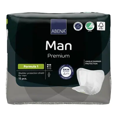 Abena Man Premium formula 1 Einlagen 15 St