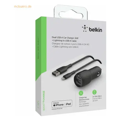 Belkin Boost Charge, Auto, Zigarettenanzünder, 1 m, Schwarz
