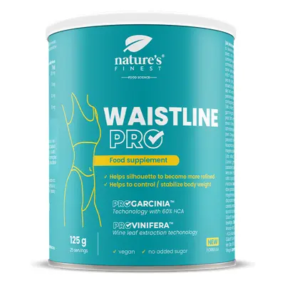 Nature's Finest Waistline PRO - 2in1-Ergänzung zum Abnehmen der Taille und zur Körperformung 125 g Pulver