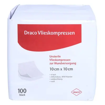 VLIESSTOFF-KOMPRESSEN unsteril 10x10 cm 4fach 100 St.