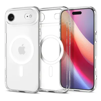 MagSafe Hülle für Apple iPhone 17 Air, Spigen, Ultra Hybrid, Transparent Weiß ACS10313