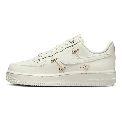 Nike Air Force 1 '07 Lx Cn Sail Gold Mini Swooshes Damen-Sneakers FV3654-111 40 weißgold