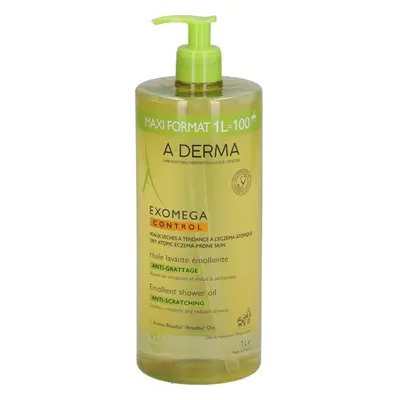 A-DERMA EXOMEGA CONTROL Duschöl rückfettend 1 l
