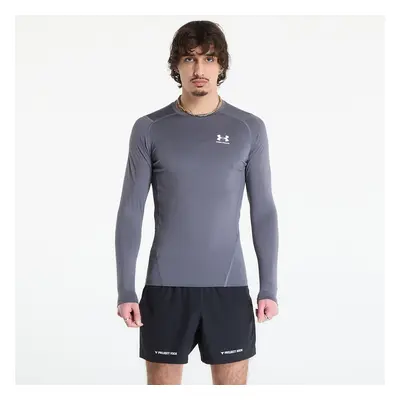 Under Armour HeatGear Comp Langarmshirt grau zementgrau - XL