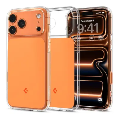 MagSafe Hülle für Apple iPhone 17 Pro Max, Spigen, Ultra Hybrid T, Orange ACS10474