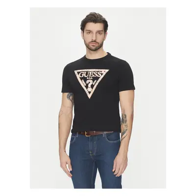 Guess T-Shirt M5GI06I3Z14 Schwarz Regular Fit