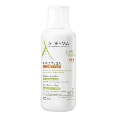 A-Derma Exomega Control Emollient Balm Balsam für empfindliche trockene Haut 400 ml