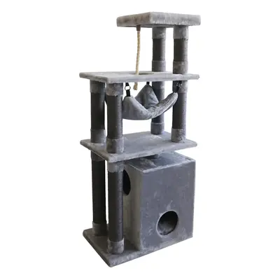NOBBY Kratzbaum "TELDE small" hellgrau 60 x 40 x 173-193 cm