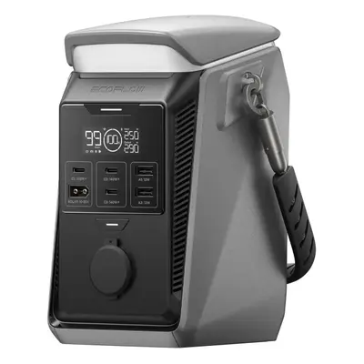 EcoFlow TRAIL Plus 300 DC, Lithium-Nickel-Mangan-Kobalt-Oxid (LiNMC), Zigarettenanzünder, Solar, USB, 288 Wh, 300 W, 12 W, 140 W