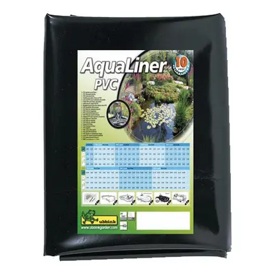 Ubbink PVC Teichfolie AquaLiner 8 x 6 m, 1,0 mm schwarz