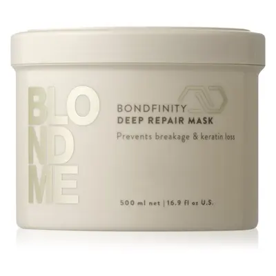 Schwarzkopf Professional Blondme Bondfinity Deep Repair Mask regenerierende Maske mit Tiefenwirkung 500 ml