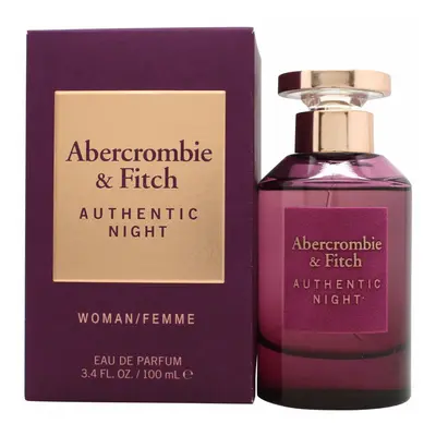 Abercrombie & Fitch Authentic Night Woman EDP 100 ml