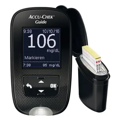 Accu-Chek Guide Blutzuckermessgerät Set mg/dl 1 St Gerät