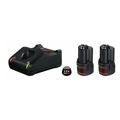 Basis-Starterset 12V 2x2,0Ah und GAL 12V-40 Clic und Go
