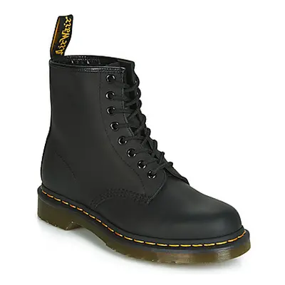 DR. DOC MARTENS 1460 Black Greasy Boots - Stiefel Leder Schwarz 11822003