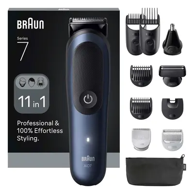 Braun Bundle: Rasierer Series 7 All-In-One Style Kit AIO7540 + King C. Gillette Bartshampoo 350 ml