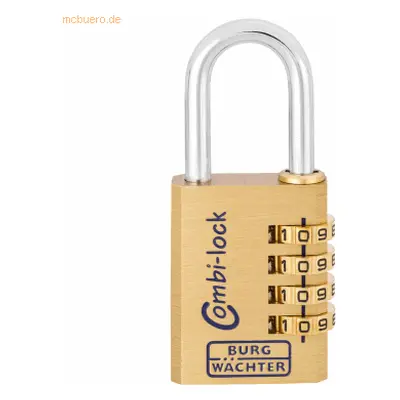 Burg-wÄchter Zahlenvorhangschloss Combi Lock 80 Schlosskörper-B.40mm MS 2260