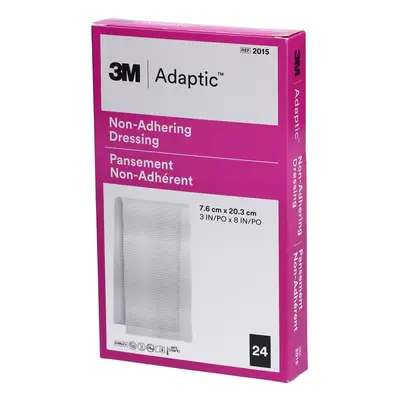 Adaptic 7,6x20,3 cm feuchte Wundauflage 2015 24 St Verband