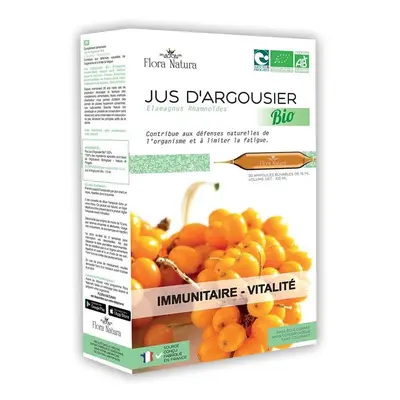 Flora Natura Bio-Sanddorn Immunsystem und Vitalität 20 Ampullen