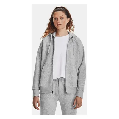 Under Armour RIVAL FLEECE FZ HOODIE Damen Hoodie, grau, größe S
