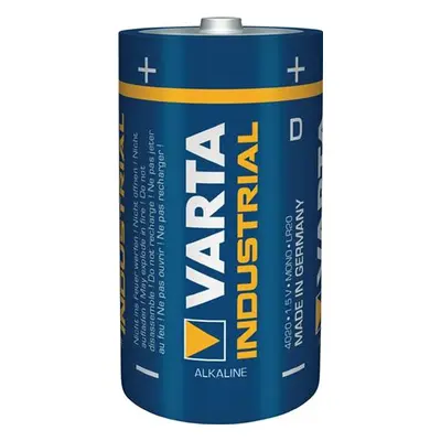 Varta 04020 211 111, Engangsbatteri, D, 1,5 V, 20 stk, Blå, Cylindrisk