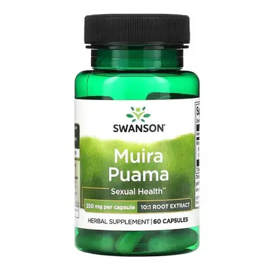 Swanson Muira Puama 250mg (10:1) Kapseln 60