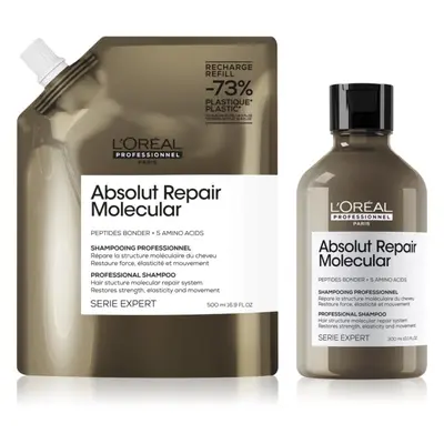 L’Oréal Professionnel Serie Expert Absolut Repair Molecular vorteilhafte Packung für beschädigtes Haar