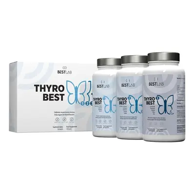 Best Lab Thyro Nahrungsergänzungsmittel zur Unterstützung der Schilddrüsenfunktion. 1 Pc Kapseln