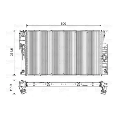 Valeo Motorkühler BMW 1er 2er 3er 4er 735455