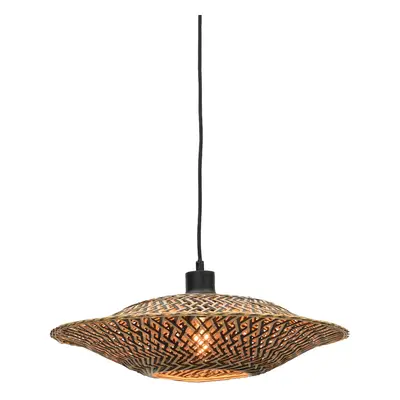 GOOD & MOJO - Pendelleuchte Bali - Holz natur - Bambus