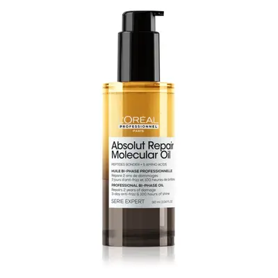 L’Oréal Professionnel Serie Expert Absolut Repair Molecular nährendes Öl für die Haare für beschädigtes Haar 90 ml