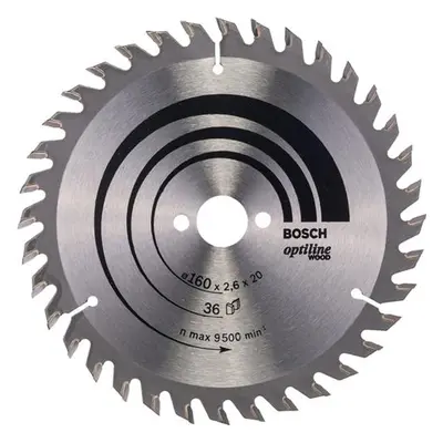 BOSCH Kreissägeblatt "Optiline" Wood 160 x 20/16 Z36 2.6/1.6 2 608 640 597