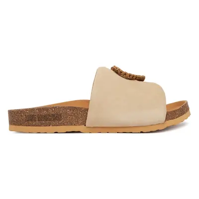 Pantoletten LOVE MOSCHINO JA28363G0OIG5104 Beige