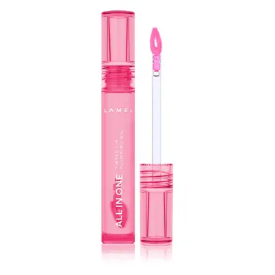 LAMEL All in One Lip Tinted Plumping Oil tönendes Lippenöl für mehr Volumen № 403 Watermelon 3 ml