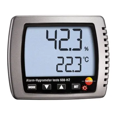Testo 608-H2, Digital, Rechteckig, 6F22, 9 V, -10 - 70 °C, -40 - 70 °C
