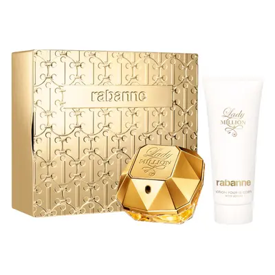 Paco Rabanne Lady Million Geschenkset EDP 80 ml und Körperlotion 100 ml Lady Million - 80 ml