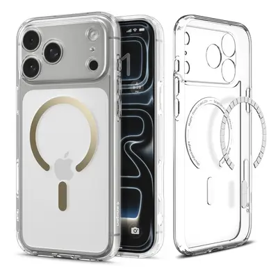 MagSafe Hülle für Apple iPhone 17 Pro, Spigen, Ultra Hybrid, Gold ACS10348
