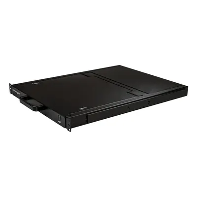 StarTech.com 8 Port Rack KVM Konsole mit 1,8 m Kabeln - US Tastatur(QWERTY), Integrierter KVM Switch mit 17 LCD Monitor - 1HE LC