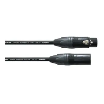 Cordial CPM 1 FM Mikrofonkabel Neutrik XLR male/female, 1 Meter schwarz