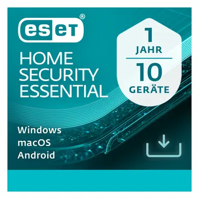 HOME Security Essential Vollversion Lizenz  10 Geräte 1 Jahr (Download)