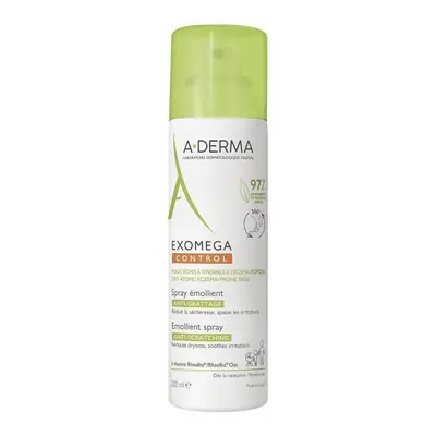 A-Derma Exomega Control Emollient spray Feuchtigkeitscreme zur Stärkung der Schutzzone empflindlicher Haut im Spray 200 ml
