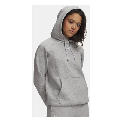 Under Armour RIVAL FLEECE HOODIE Damenhoodie, grau, größe