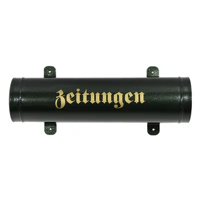 Zeitungsrolle Briefkasten Postkasten Katalogeinwurf Antik Nostalgie...