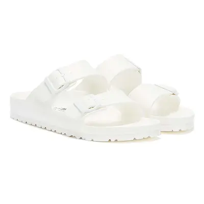Birkenstock Arizona EVA Sandalen Schmale Weite Damen Weiß Pur - 41