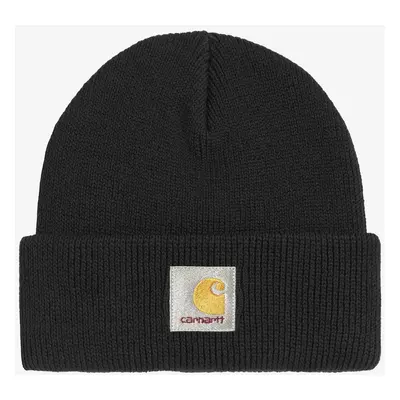 Carhartt WIP - Ohio Black - Beanie - Schwarz - Onesize - 100% Bio-Baumwolle