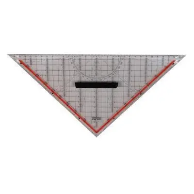 Rumold TZ-Dreieck 32,5cm Acryl transparent mit abnehmbarem Griff