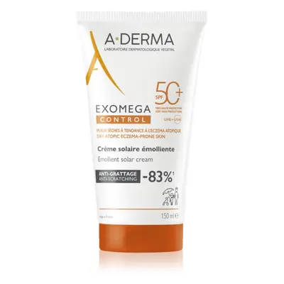 A-Derma Exomega Control Emollient Sun Cream SPF50+ 150ml