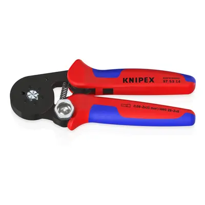 KNIPEX Automatsiche Crimpzange für Aderendhülsen bis 2 x 10 mm²