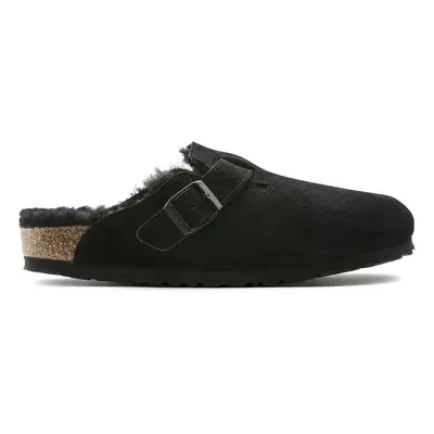 Clogs Birkenstock Boston Suede Leather
