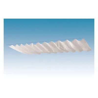 Skan Holz Sonnensegel für Terrassenüberdachung 434 cm breit-434 x 400 cm